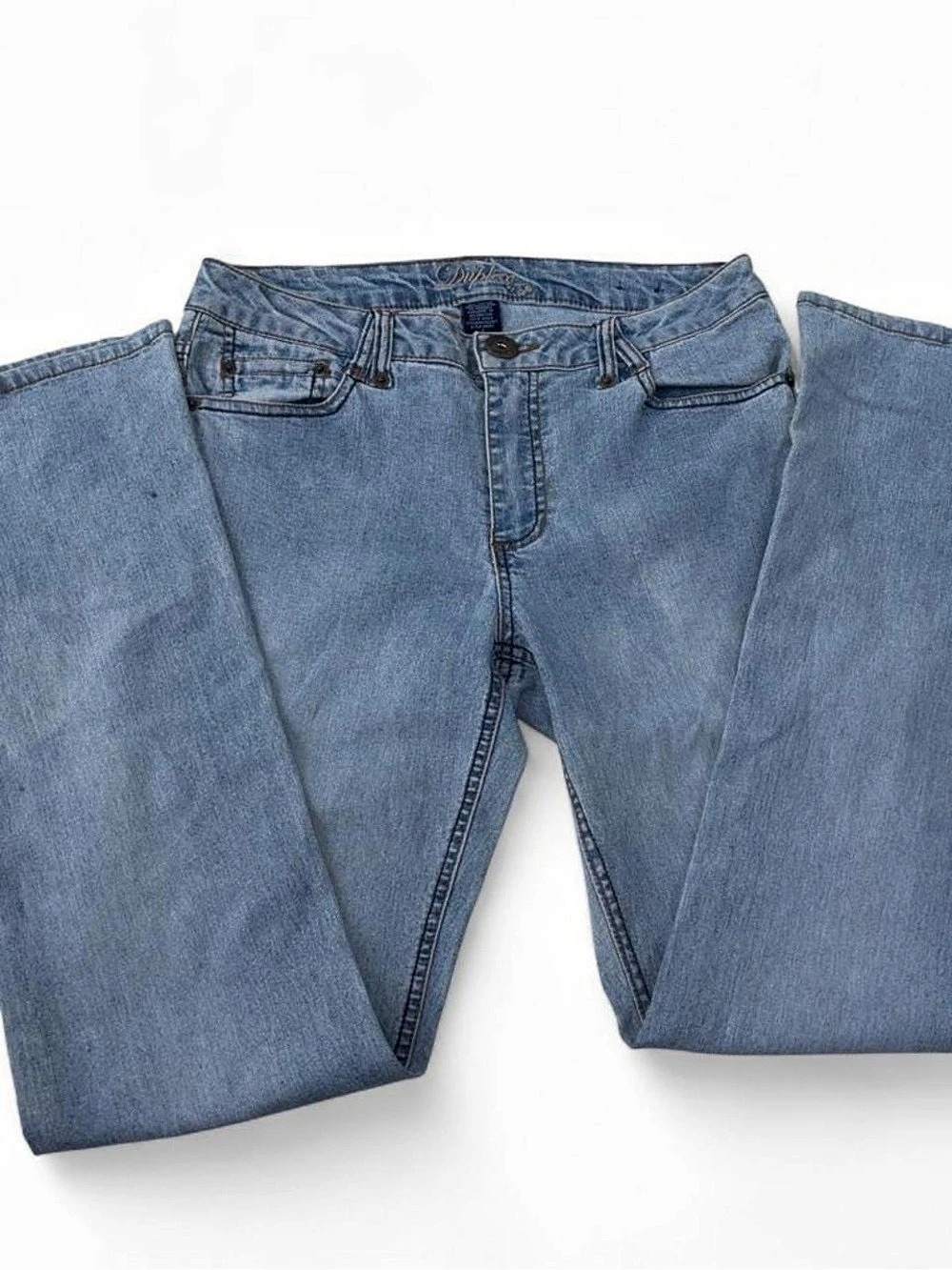 Duplex Boot Cut Blue Jeans Like New
